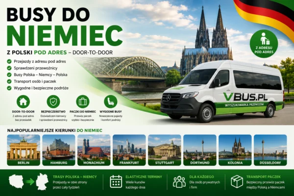 Busy do Niemiec z Polski – przewozy door to door transport osob i paczek wyszukiwarka przewozow VBUS.PL 600